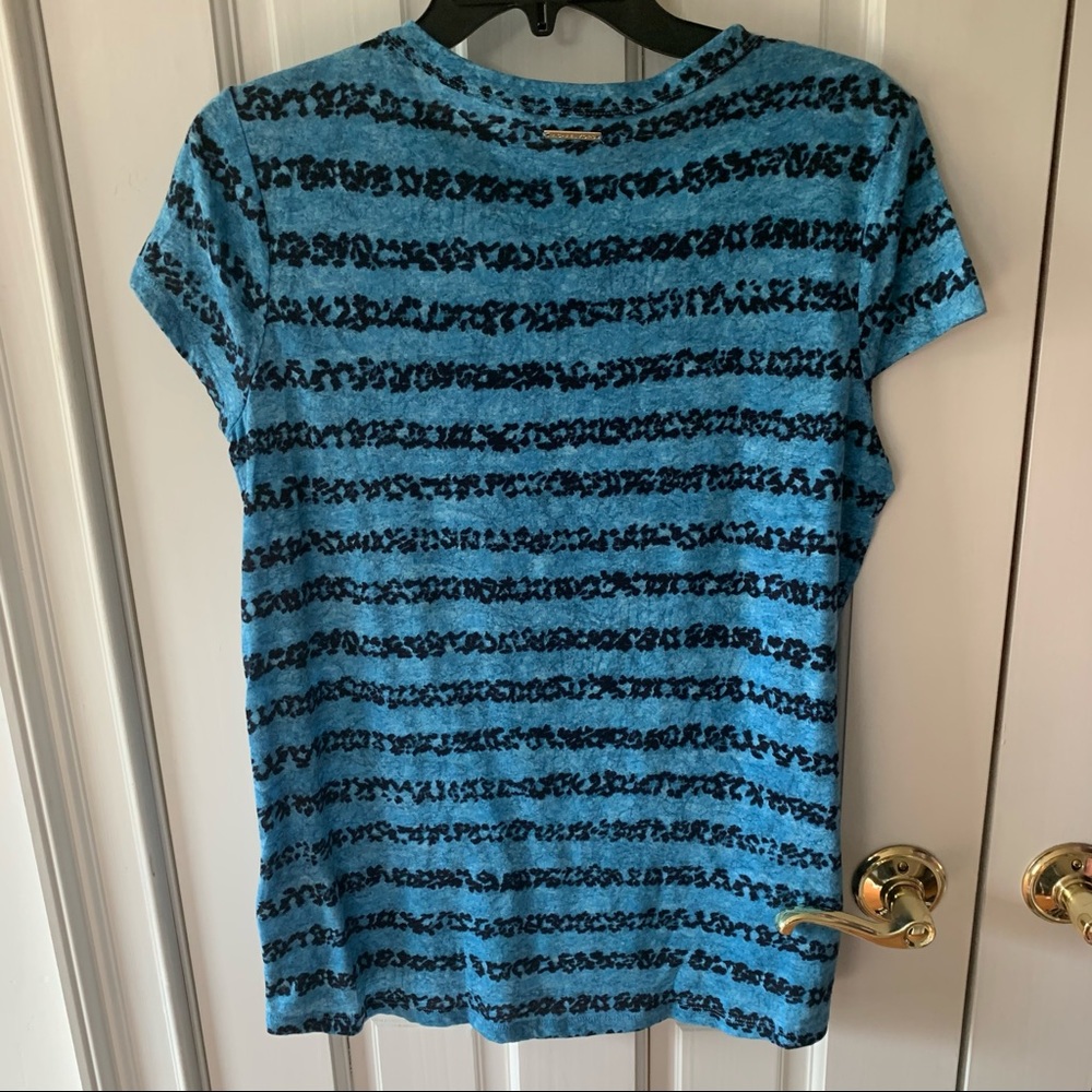 MICHAEL Michael Kors Tie Dye Stripe Top Size M - Picture 2 of 9